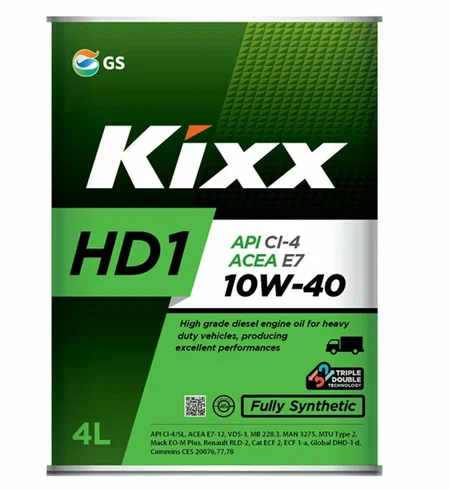 Kixx масло HD1 CI-4 10W-40 /4л синт