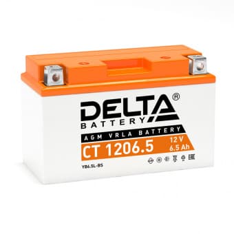 DELTA CT 1206.5 6 Ач - мото аккумулятор