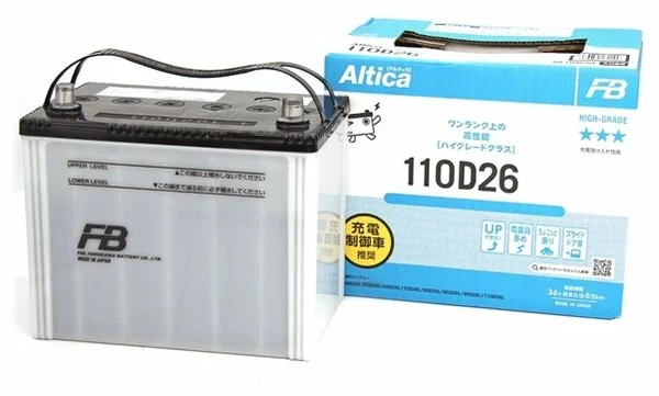 SUPERFB Altica HG80 Ач (110 D 26 R) (1) АКЦИЯ2022г - аккумулятор для азиатских автомобилей