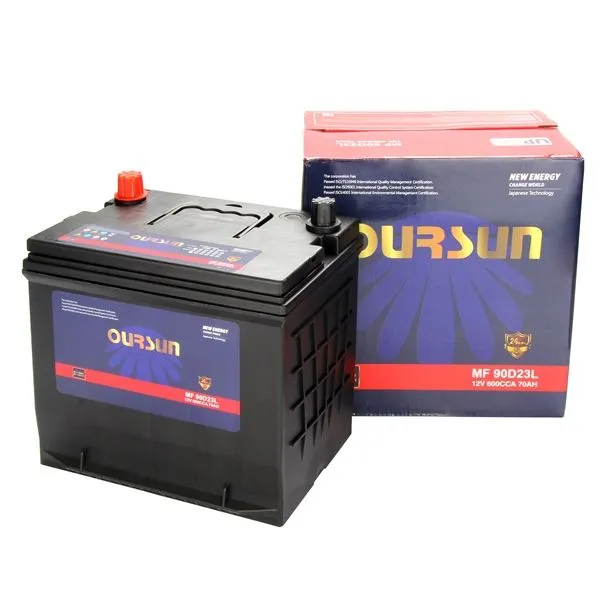 OURSUN JIS MF 70 Ач  (90D23L) (0) - аккумулятор для азиатских автомобилей