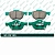 G-Brake колодки дисковые GP-05125 (PN-8125) тормозные
