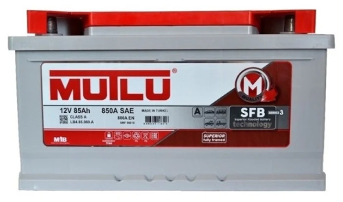 MUTLU SFB M3 85 Ач (низ) обр.п. (0) - аккумулятор легковой