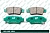 G-Brake колодки дисковые GP-05159 (PN-8809) тормозные