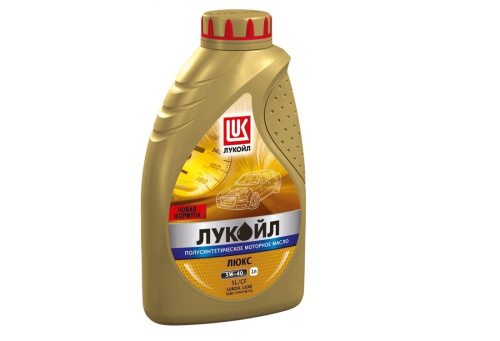 Лукойл масло ЛЮКС 5w40 SL/CF 1л п\синт