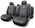 Чехлы-майки SPORT PLUS AUTOPROFI 9пр R-902P ЧЕРН