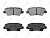 LYNX колодки дисковые BD-3634 (PN-0538) тормозные