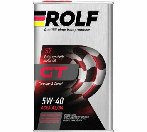 ROLF масло GT 5W40 SN/CF 4л синт мет