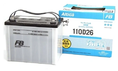 SUPER FB Altica HIGH-GRADE 80 Ач (110 D 26 R) (1) - аккумулятор для азиатских автомобилей