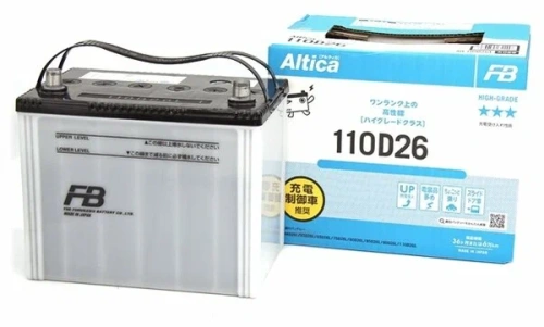 SUPERFB Altica HG80 Ач (110 D 26 R) (1) АКЦИЯ2022г - аккумулятор для азиатских автомобилей