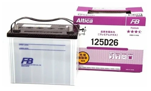 SUPER FB Altica PREMIUM 85 Ач (125 D 26 L) (0) - аккумулятор для азиатских автомобилей