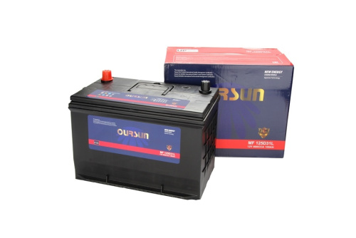 Аккумулятор легковой OURSUN JIS MF 100 Ач  (125D31L) (0) по цене 11&nbsp;010 ₽