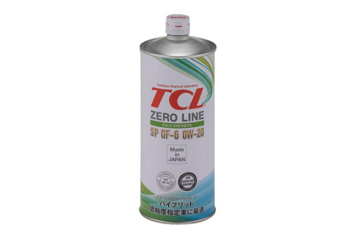 TCL масло Zero Line Synth SP/GF-6 0W20 1л синт