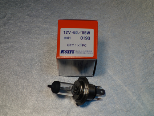 Koito лампа IH01 12V60/55W (h4b) 0190 цоколь IH01