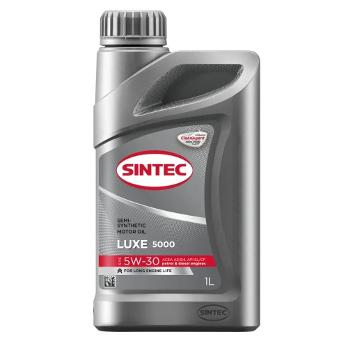 SINTEC масло ЛЮКС 5000 5W-30 SL/CF 1л п/с