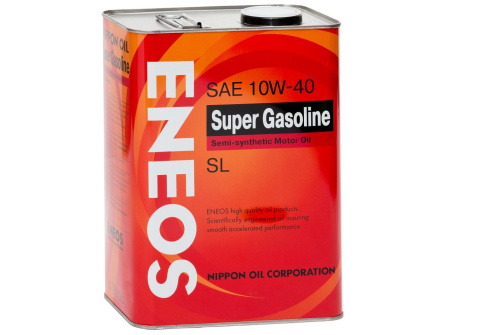 ENEOS масло SL Super Gasoline 10W40 1л. п\синт.