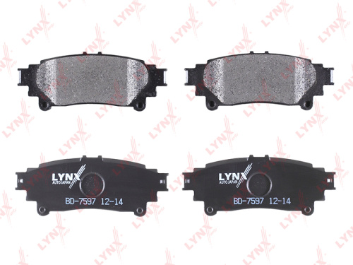 LYNX колодки дисковые BD-7597 (PN-1846) тормозные