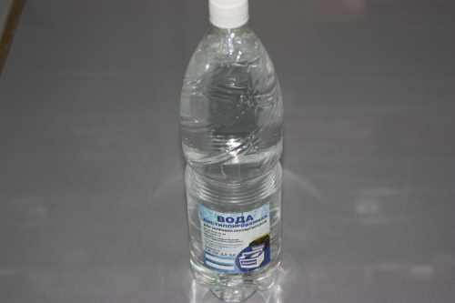 Вода дистиллированная 1.5 л.