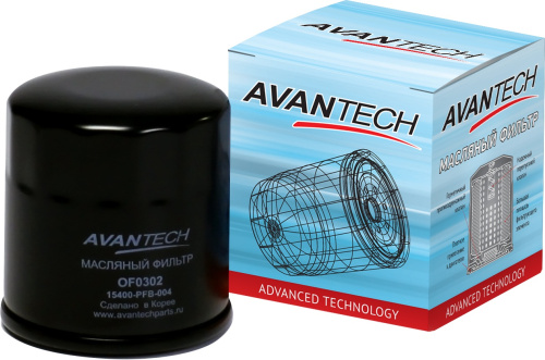 OF0207 Фильтр масляный Avantech, C-207L(VIC)